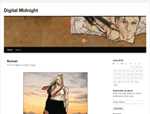 Tablet Screenshot of gallery.digitalmidnight.org
